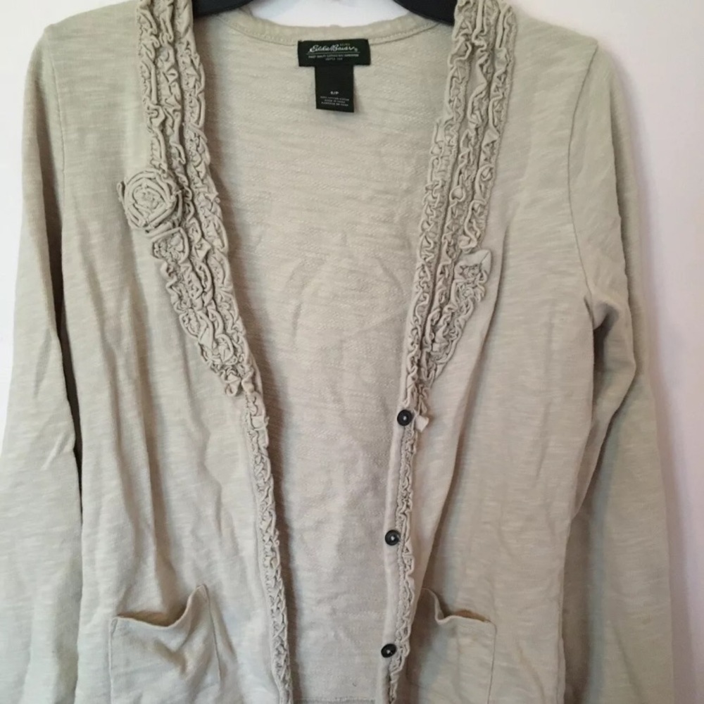 Eddie Bauer Button Down Sweater